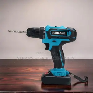 Variable Speed Main-One Cordless Drill With Free Drill Bits