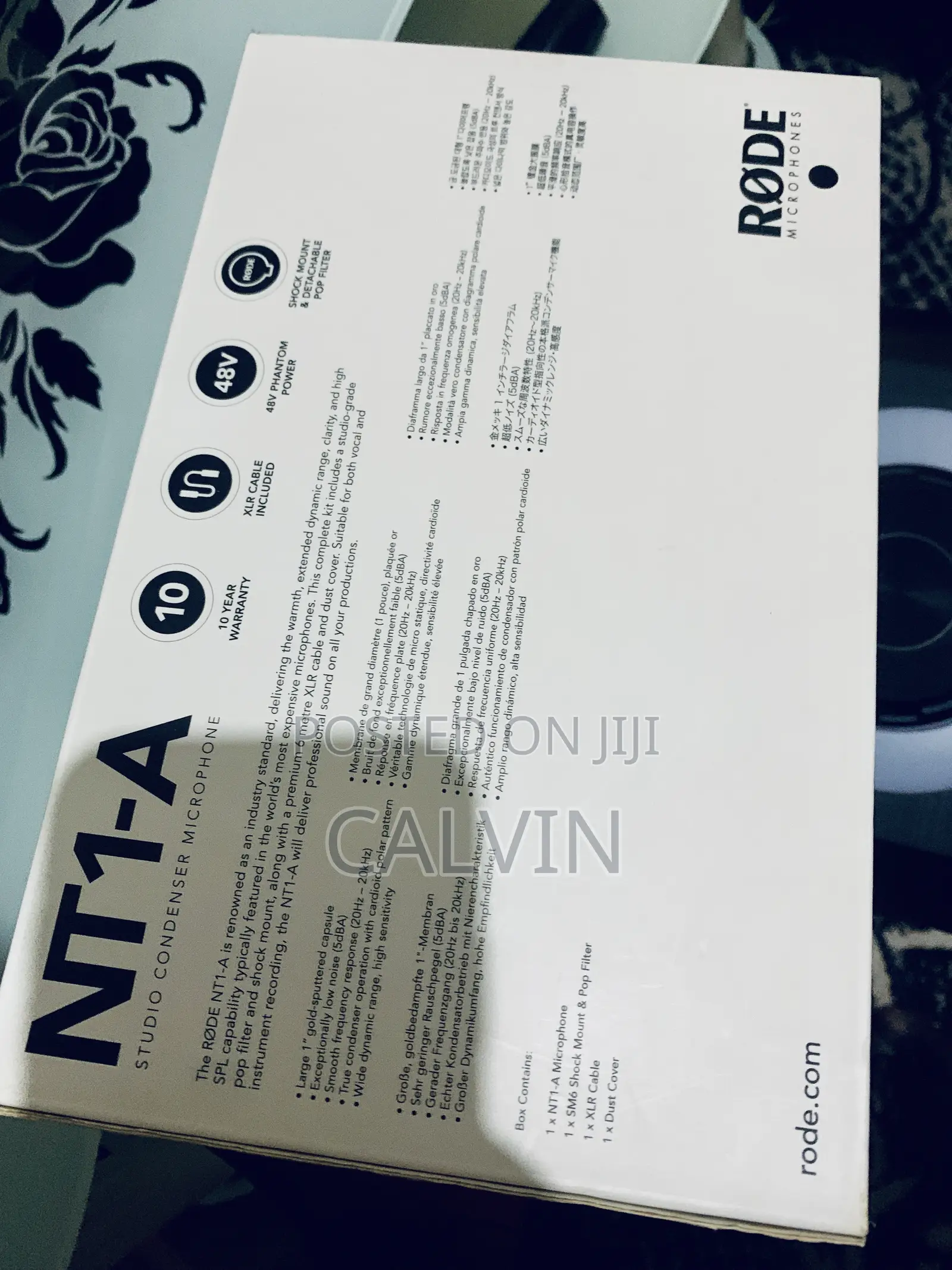 Rode NT1-A Studio Condenser Microphone