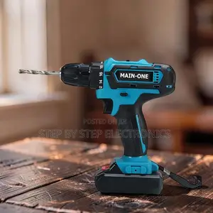 Lightweight Compact Main-One Cordless Drill With Free Drill Bits