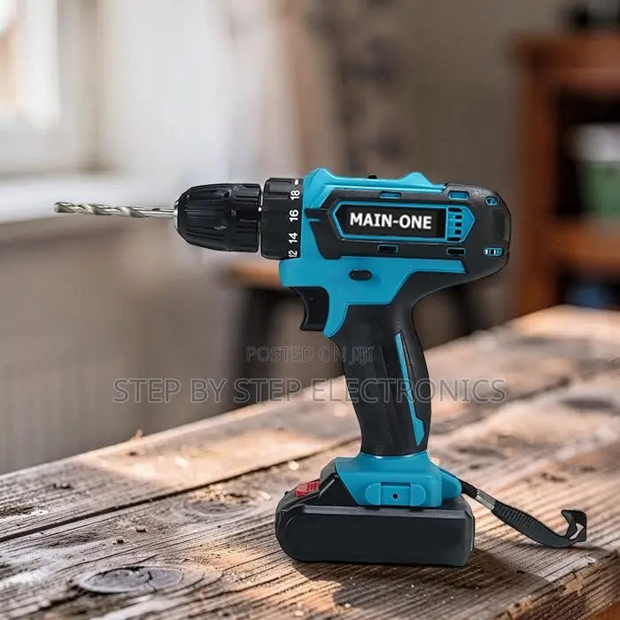 Portable Versatile Main-One Cordless Drill With Free Drill Bits