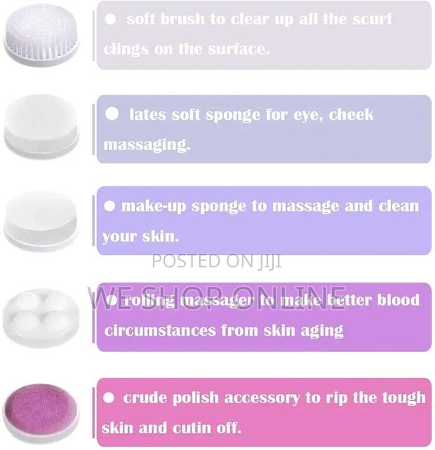 5 in 1 Facial Cleansing Brushes - thumbnail 7