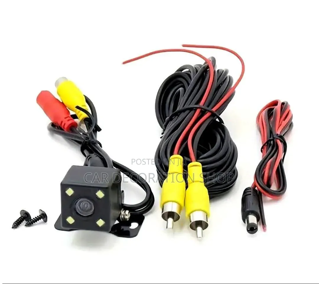 Rear View Back Up Reverse Parking Camera Kit With Night Vision Leds