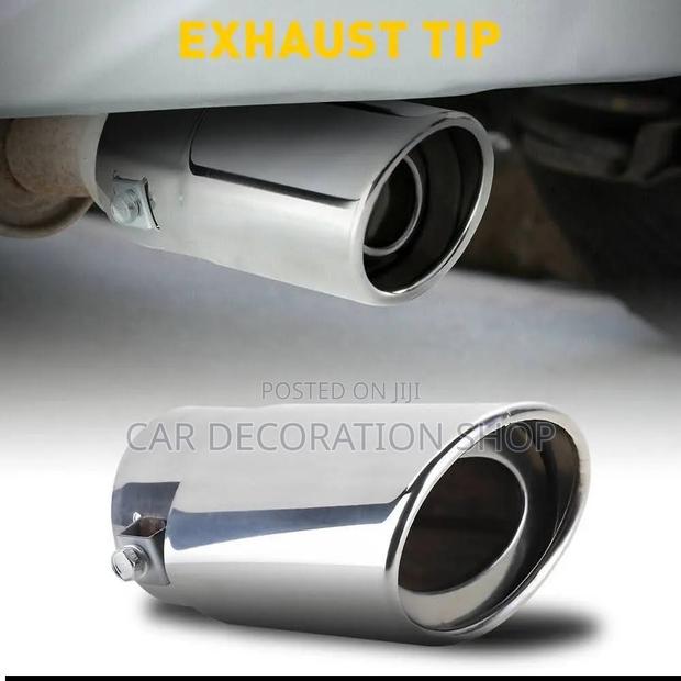 Chrome Exhaust Tailpipe Muffler Tip - main view