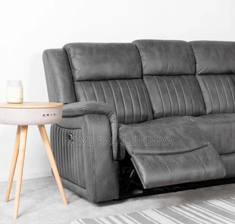 Home Sofa: Lusso Recliner 6 Seater Sofa