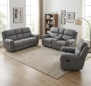 Home Sofa: Lusso Recliner 6 Seater Sofa