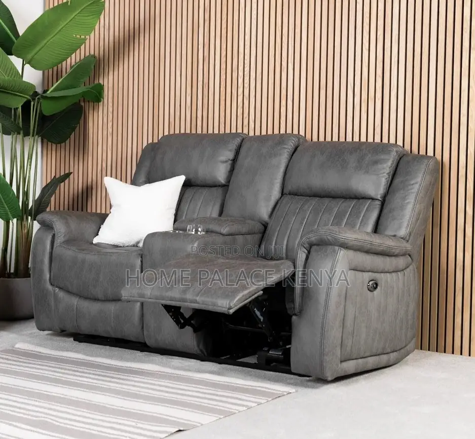 Home Sofa: Lusso Recliner 6 Seater Sofa