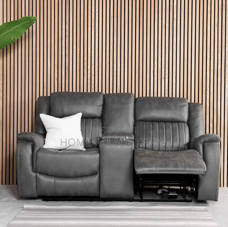 Home Sofa: Lusso Recliner 6 Seater Sofa
