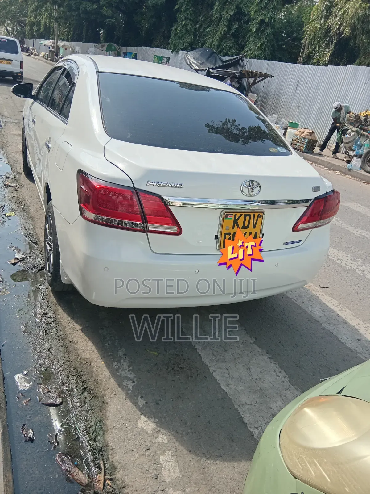 Toyota Premio 2018 White