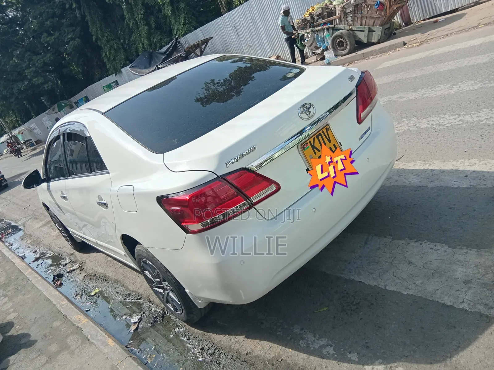 Toyota Premio 2018 White