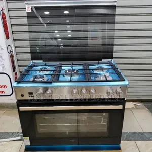 Haier 60*90 5gas Standing Cooker With Electric Oven and Wok Burner.