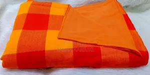 Soft Printed Maasai Shuka – Lightweight Fleece Blanket