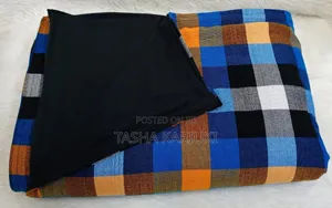 Soft Printed Maasai Shuka – Lightweight Fleece Blanket