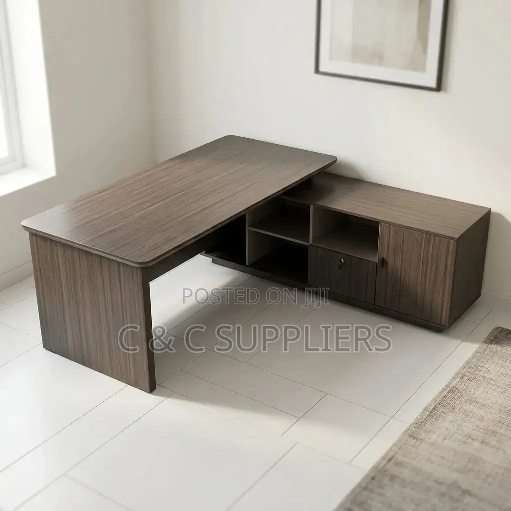 L-Shaped Advanced CEO Table-1800mm