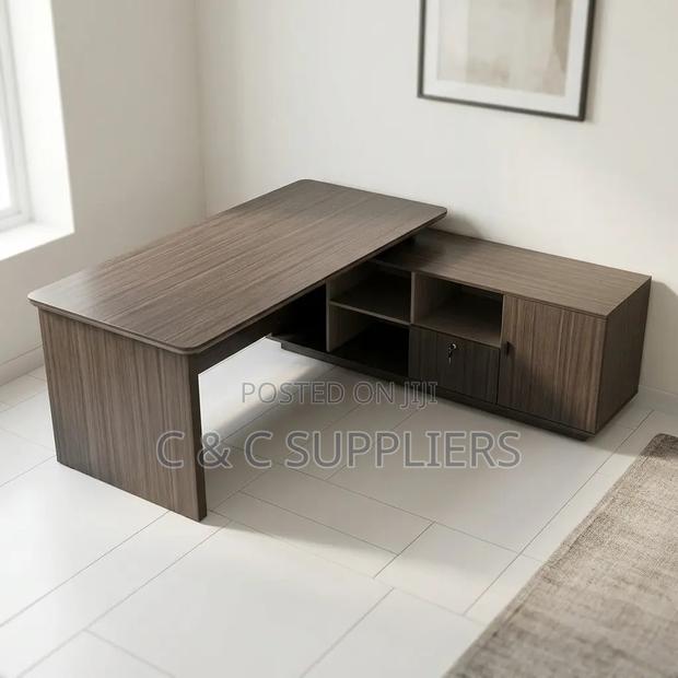 L-Shaped Advanced CEO Table-1800mm - thumbnail 2