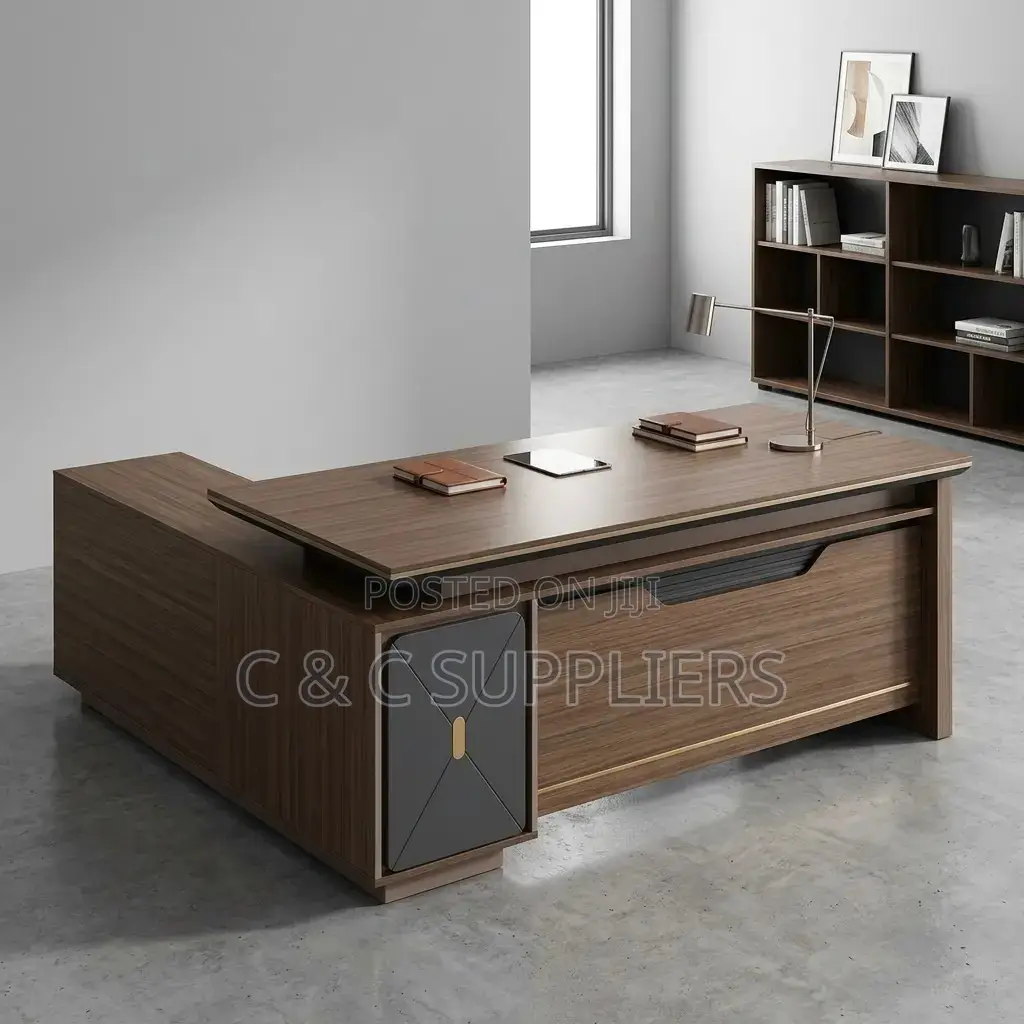 L-Shaped Advanced CEO Table-1800mm