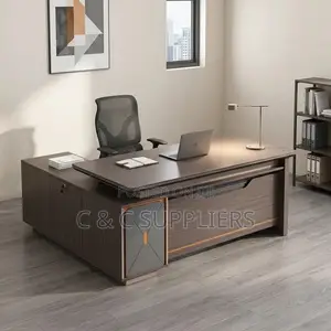L-Shaped Advanced CEO Table-1800mm
