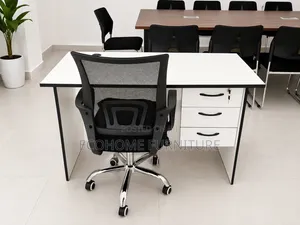 Modern Office Workstation Desk Ergonomic Mesh Chair
