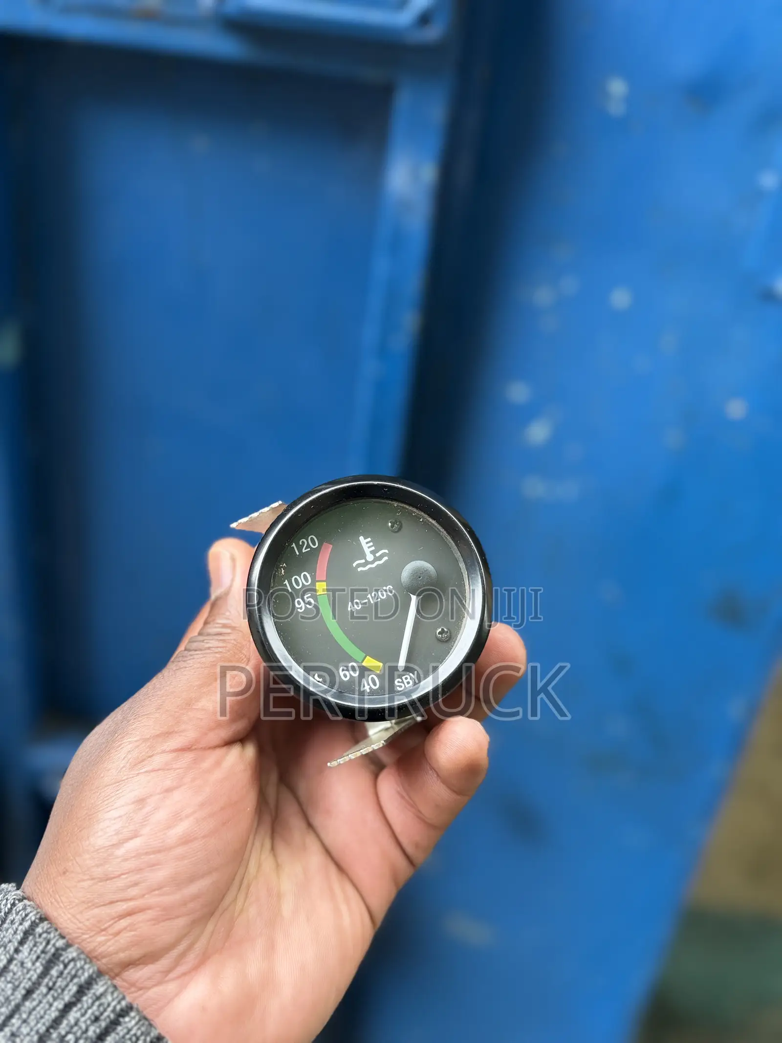 24V Water Temperature Gauge Universal Fit Shacman,Mercedes Benz,Daf