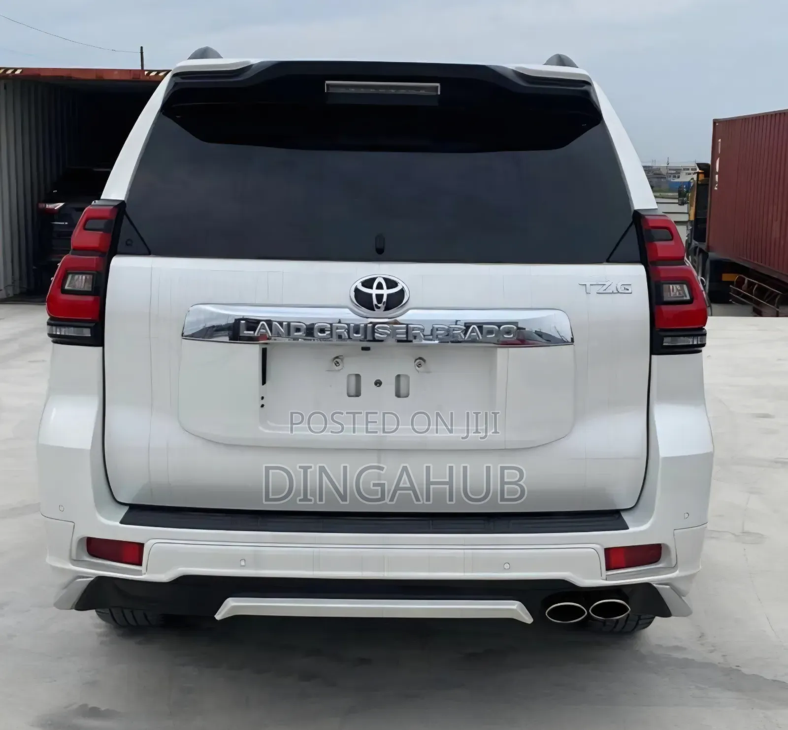 Toyota Land Cruiser Prado 2020 White