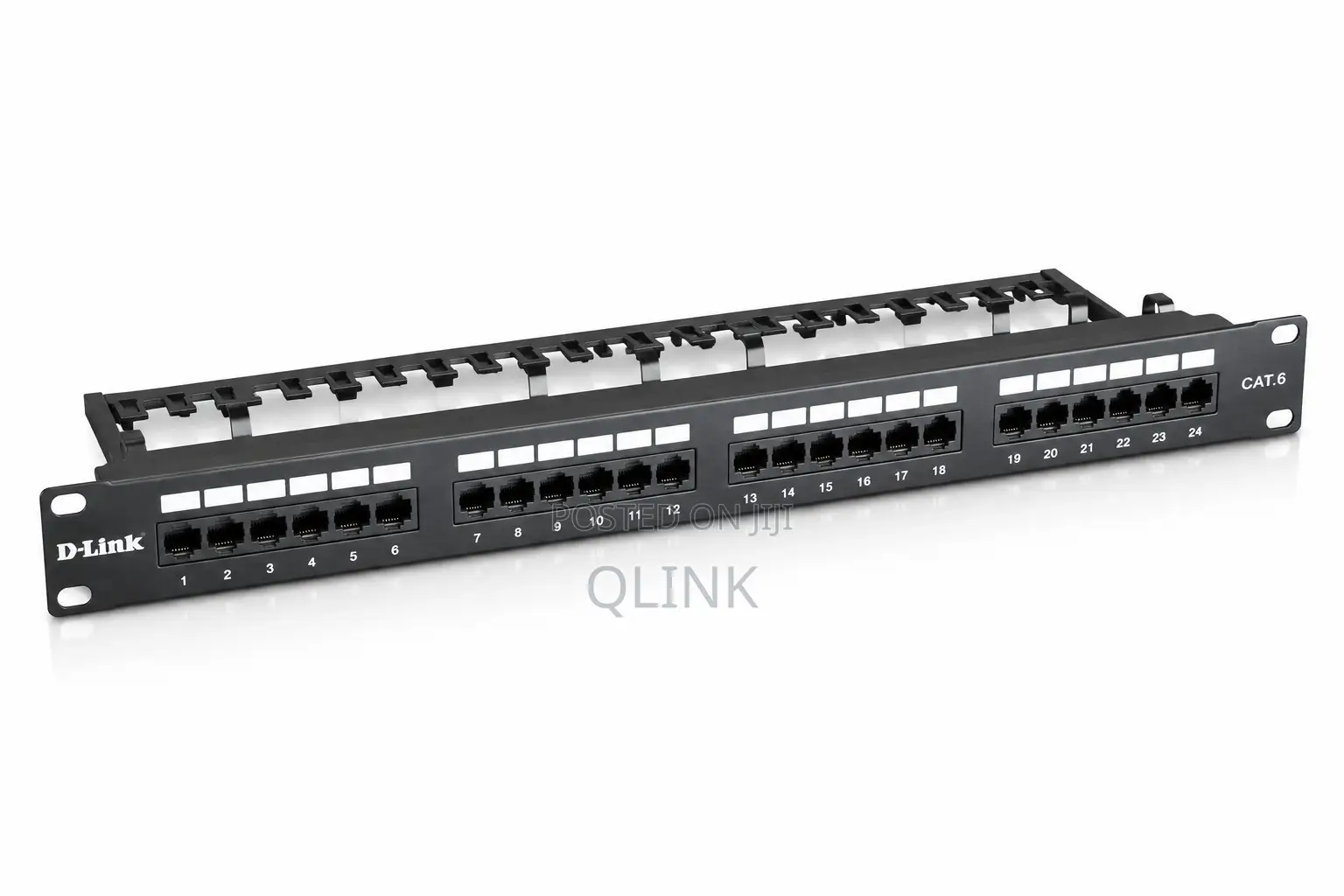 D-Link NPP-C61BLK241 Cat6 24-Port Patch Panel