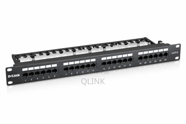 D-Link NPP-C61BLK241 Cat6 24-Port Patch Panel