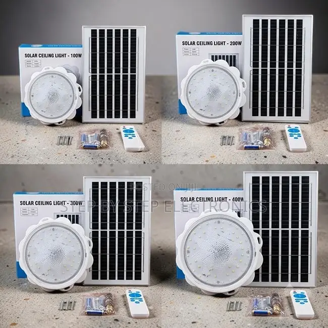 Smart Lighting 100W,200W,500W Solar Ceiling Lights Wholesale Prices
