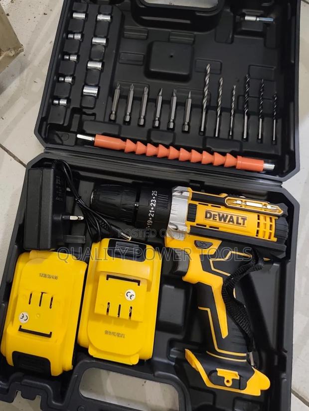 Counterfeit DeWALT Cordless Drill Tool Kit, - main view