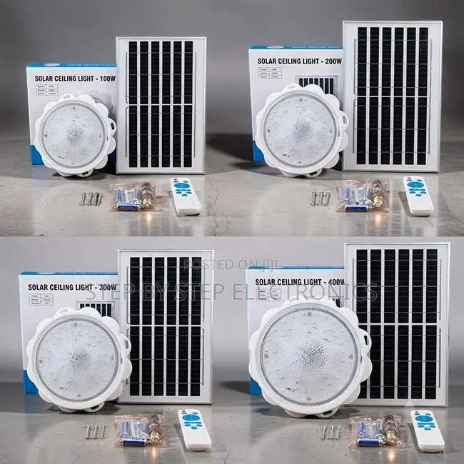 Powerful Deign 100W,200W,500W Solar Ceiling Lights Wholesale Prices