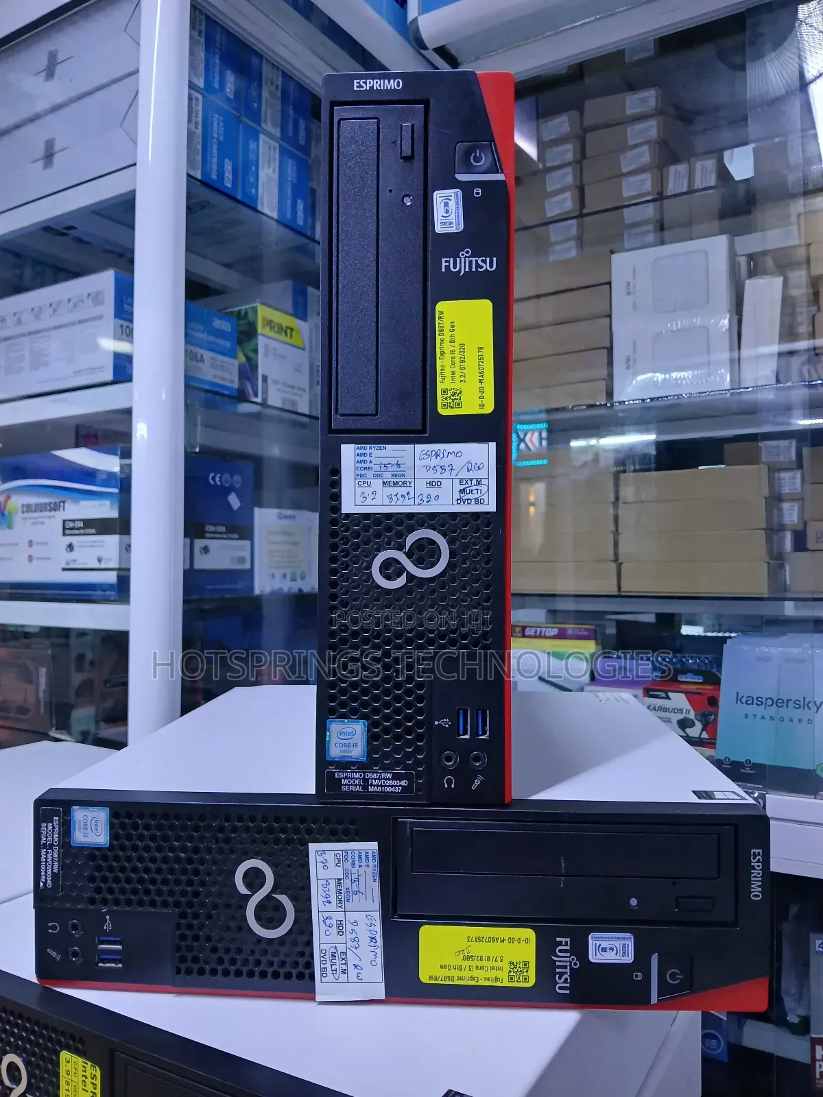 Desktop Computer Fujitsu 8GB Intel Core i5 HDD 320GB