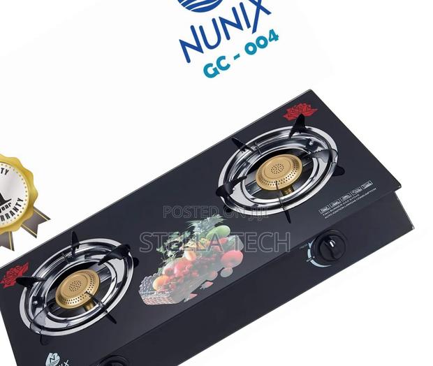 Nunix 2 Burner Glass Table Cooker - thumbnail 2