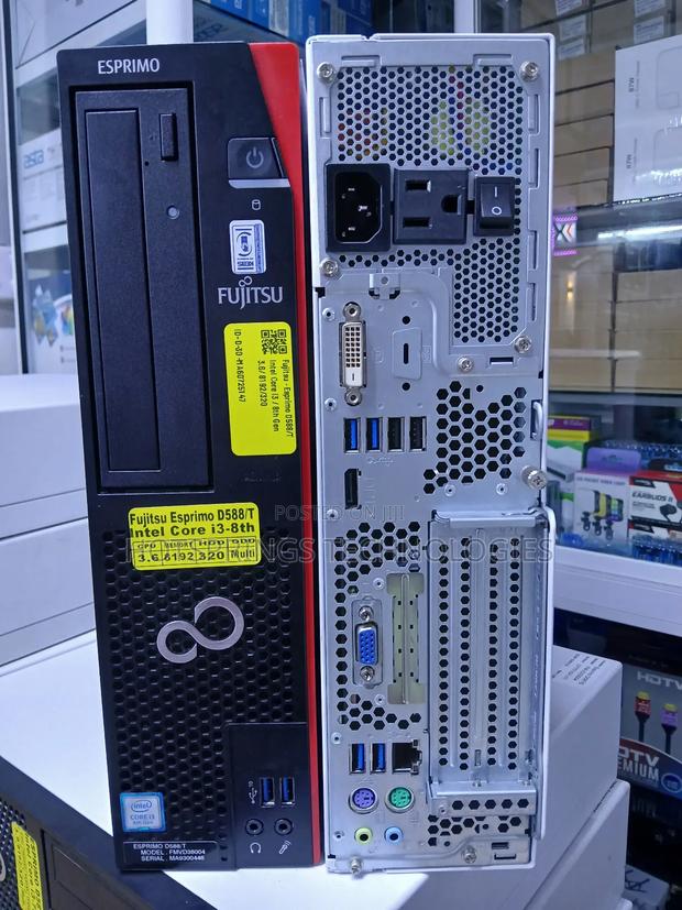 Desktop Computer Fujitsu 8GB Intel Core i3 HDD 320GB