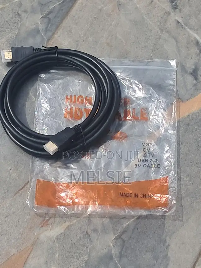 3M HDMI 2.0 Cable 60Hz High Speed Ethernet Ready
