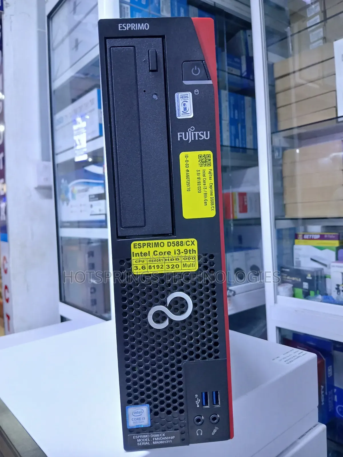 Desktop Computer Fujitsu 8GB Intel Core i3 HDD 320GB