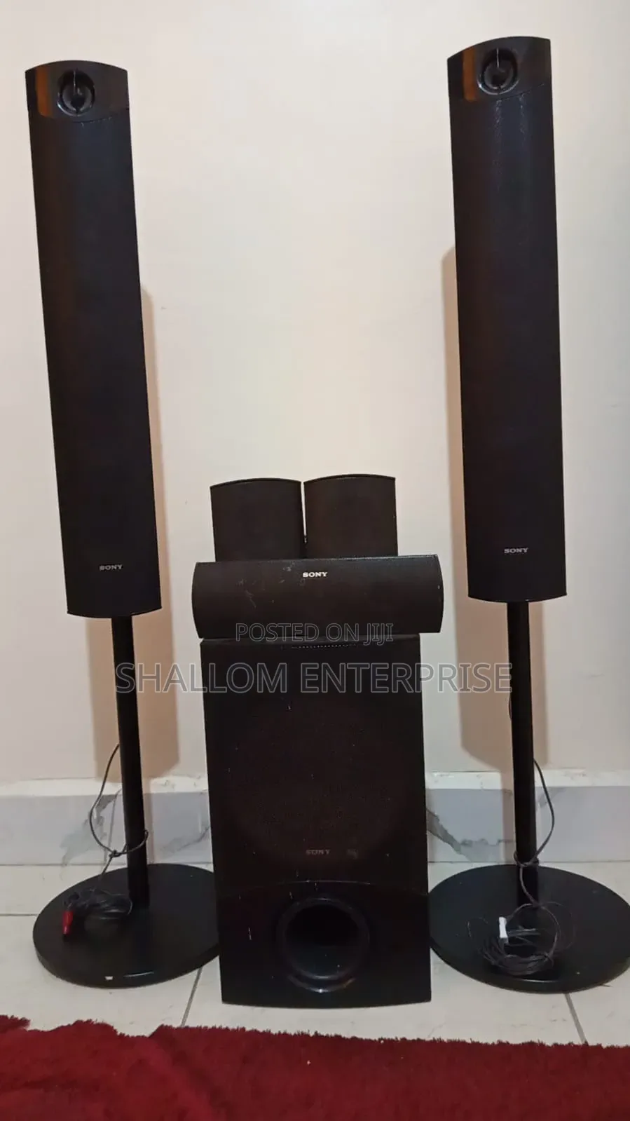 Sony Home Theater Speakers Only