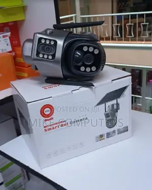 Optical Zoom Dual Lens Solar Camera 6MP 4G