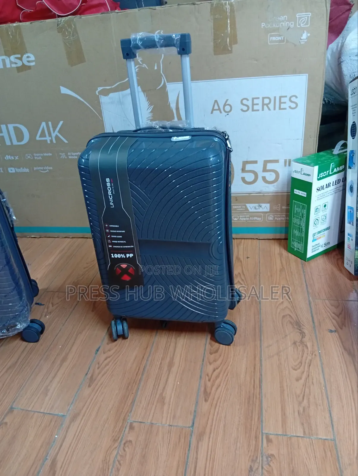 Small Unbreakable Luggage Set – 3 PCS Spinner Suitcase 