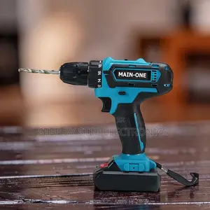 Efficient Reliable Main-One Cordless Drill With Free Drill Bits