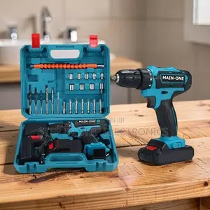 Advanced Technology Main-One Cordless Drill With Free Drill Bits