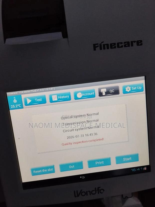 Fluorescence Compact Wondfo Immunoassay Machine Finecare FS-113 - thumbnail 3