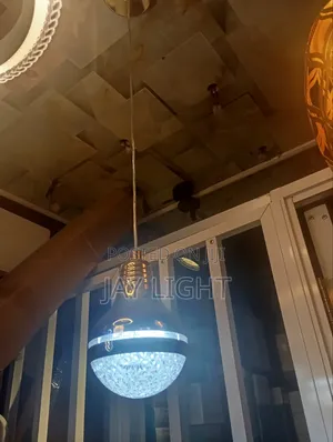 Gold LED Pendant Light Design for Kitchen Island Dining Room