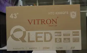 43 Inch Qled Smart TV, YouTube, Netflix 