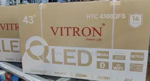 43 Inch Qled Smart TV, YouTube, Netflix 
