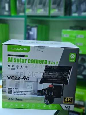 VC22-4G Calus AI Solar Camera 3 in 1