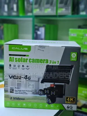 VC22-4G Calus AI Solar Camera 3 in 1