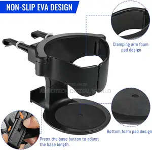 Adjustable CarVent Drink/Cup Holder, Water Bottle Holder, Drink Stand
