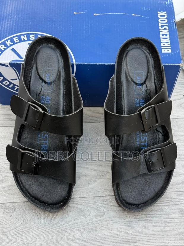 Full Black Birkenstock Sandals