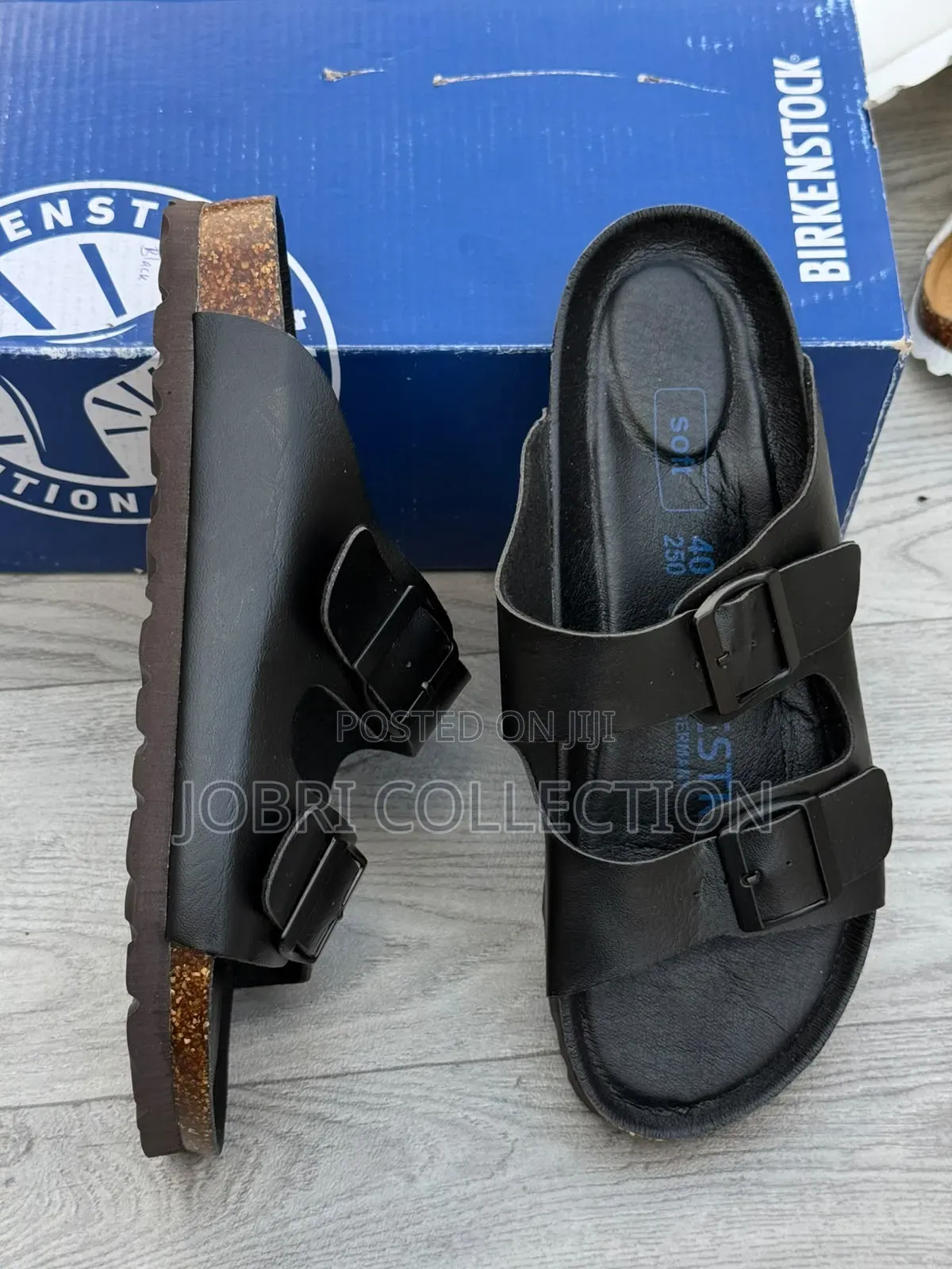 Full Black Birkenstock Sandals