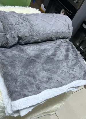 Gray Sharper Fleece Blankets