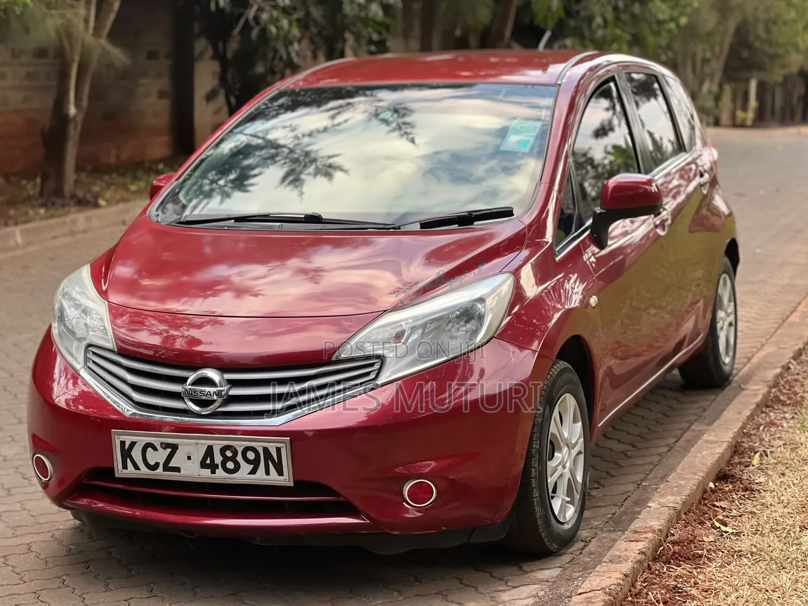 Nissan Note 2013 Red