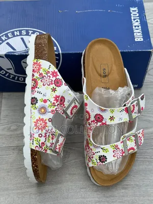 Ladies Multicolored Birkenstock Sandals